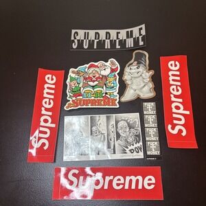 Supreme Sticker Lot Bundle 8 – Box Logo,100% Authentic – NEW